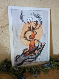 - PRINT - </br> Fantôme Chandelle </br> <FONT size="2pt">14x21cm</FONT>
