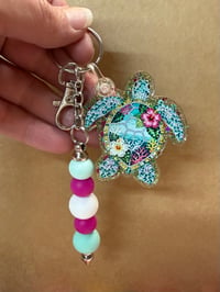 Image 2 of Glitter Keychains