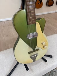 Image 3 of 1950's Kay K-136 (Cream/Green)