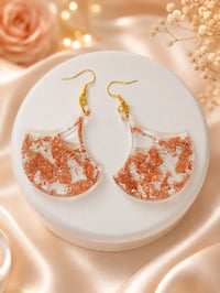 Image 1 of Fan Earrings 