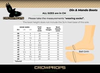 Image 11 of Din Mando Movie Combo (Short Boots and Gloves) STANDARD SIZES and TAILORED too, 