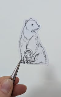 - STICKER - </br> L'ours et l'enfant </br>