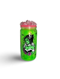 Image 1 of Snowglobe tumbler 16 oz
