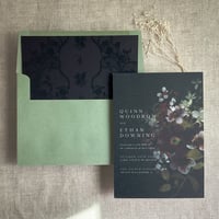 Image 7 of Versailles black envelope liner for A7 euro flap envelope PACK of 10