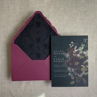 Image 4 of Versailles black envelope liner for A7 euro flap envelope PACK of 10