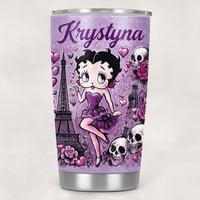 ALL GLAMED UP BETTY BOOP PERSONALIZED 20 0Z TUMBLER