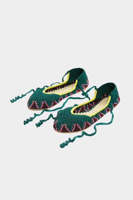 Image of Kashura Ballerina High Watermelon Green