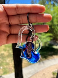 Image 4 of Double Heart Keychains 