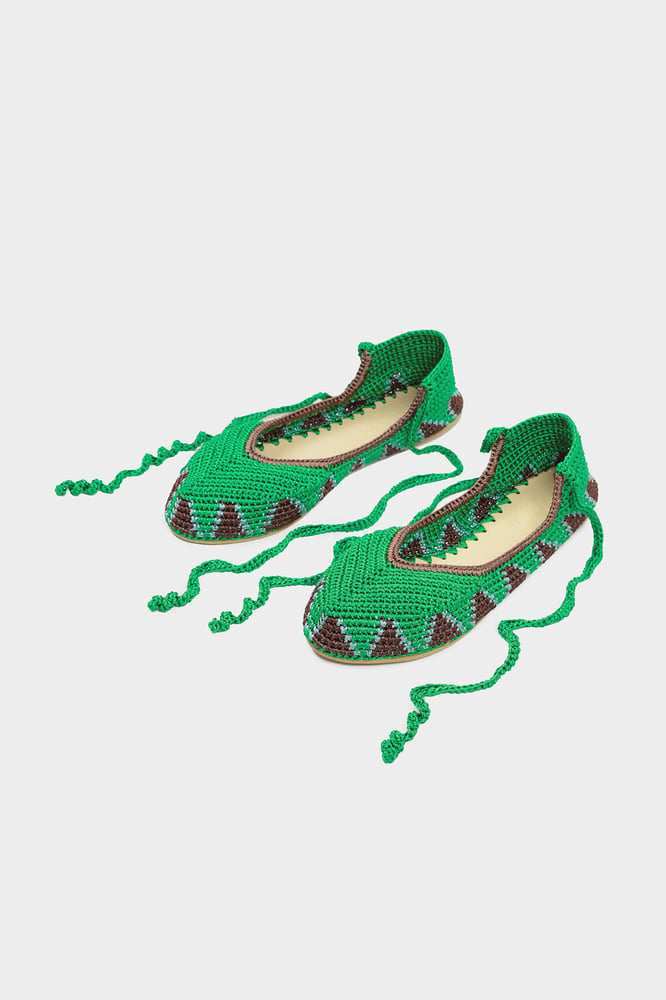 Image of Kashura Ballerina High Basil Green
