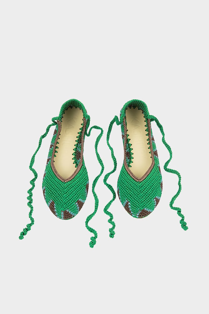 Image of Kashura Ballerina High Basil Green