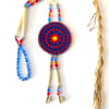 Beaded Medallion Necklace (Star)
