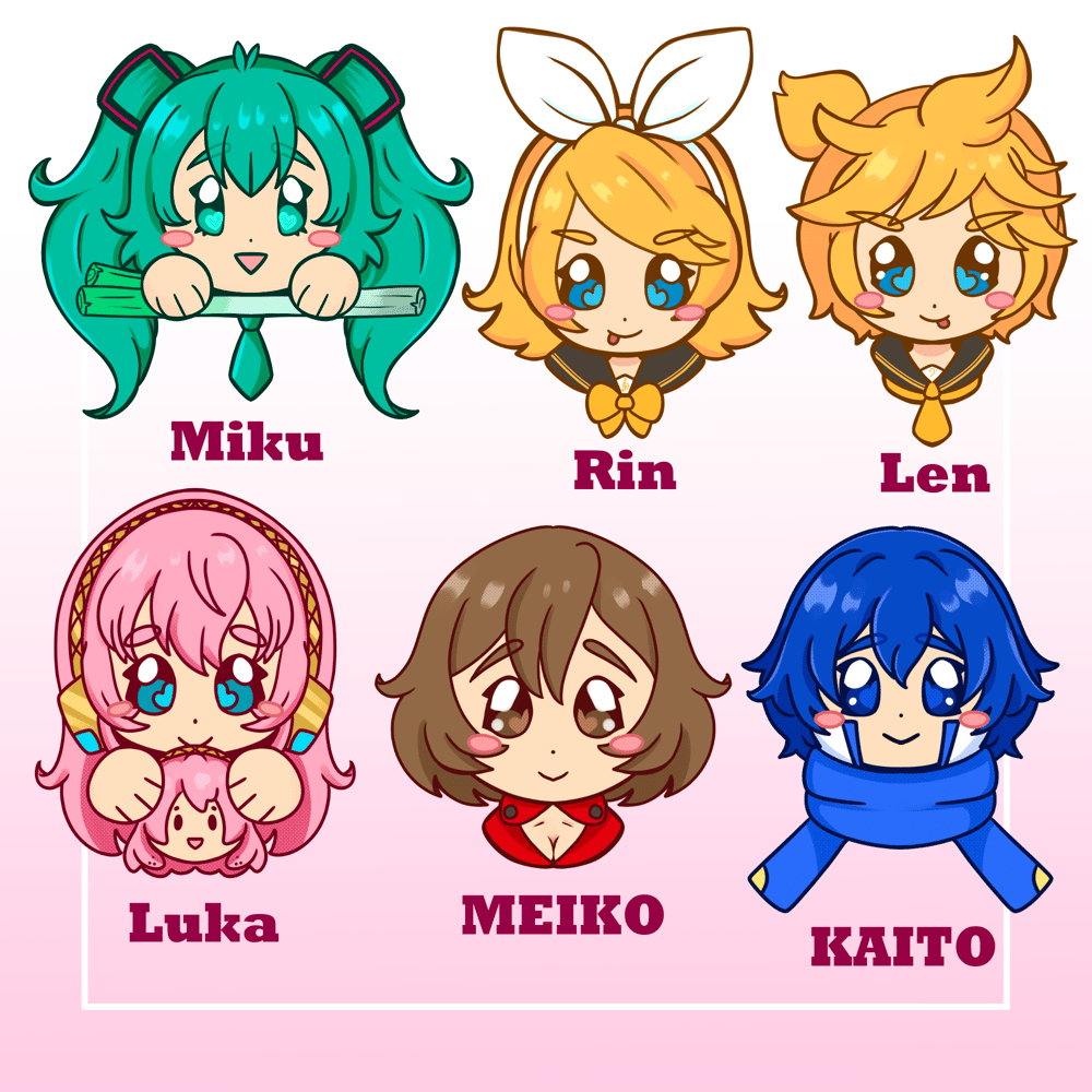 Image of Vinyl Stickers By Jinko 