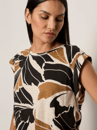 Image 3 of Miriam Knotted Muscle Tee in Lotus