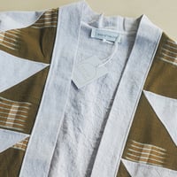 Image 3 of Pieced Studio Coat (Flax)