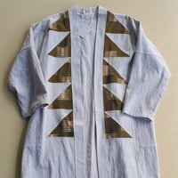 Image 1 of Pieced Studio Coat (Flax)