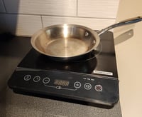 Image 1 of Tramontina cooktop and skillet