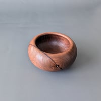 Image 3 of Decorative Bowl - Walnut w/resin 3.75" x 1.75"