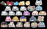 Image 1 of [CLEARANCE] Misc Vtuber Stickers
