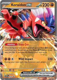 Koraidon ex - 029 - SV: Scarlet & Violet Promo Cards - Near Mint