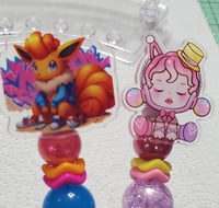 Image 1 of Assorted Acrylic Charm Pens 2