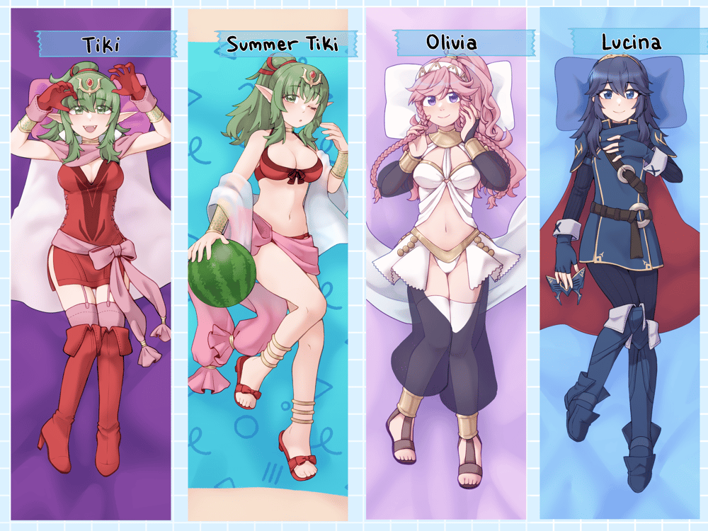 Image of Fire Emblem Dakimura Covers by Robin [PRE-ORDER]