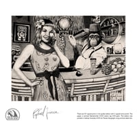 Tiki Love Shack, signed limited edition print