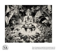 Image 1 of Jungle Shadow Puppet, signed limited edition print