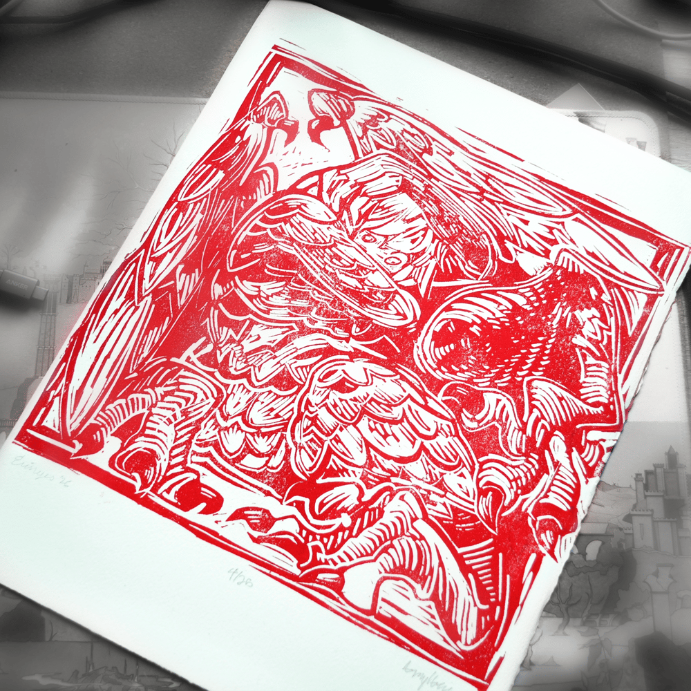 Image of Chimera Block Print 