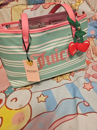 Image 1 of Juicy Couture Paradise Tote Meets Hello Kitty Bundle 
