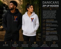 Danicans Phoenix Zip-Up Hoodie – Unisex Full Zip Sweatshirt