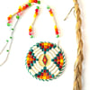 Earth Porcupine Quillwork Medallion