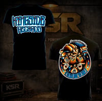 Kingside Records "Put Your Money Where Your Mouth Is"  Front/Back Logo Tee 