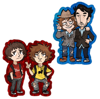 Image 1 of NTBTS & Dirties 3" Stickers PREORDER
