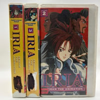 Iria Zeiram The Animation VHS Tape Set