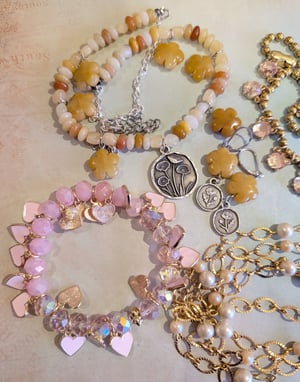 Image of JEWELRY DESTASH! ~ Warm Colored Assorted Jewelry LOT 3