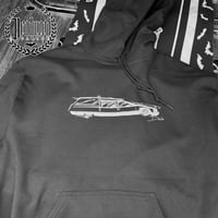 Image 1 of Delia "Pinstripe" Hoodie