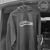 Image 3 of Delia "Pinstripe" Hoodie