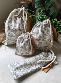 Image 1 of Reusable Gift Bag - Hydrangea Lace