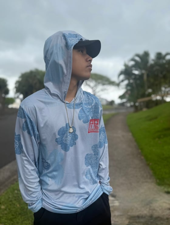 Image of PAISLEY SAKURA MEN'S DRI FIT HOODIE