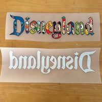 Disnee Character Iron-On decal