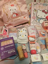 Image 4 of Hello Kitty Satin Totebag Bundle 