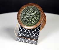 Image 1 of English Walnut Celtic Confusion Yo-Yo, #2026-072