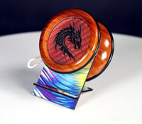 Image 2 of Exotic Brazilwood yo-yo, #2026-073