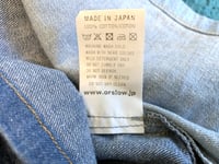 Image 8 of Or Slow Japan indigo dyed patchwork t-shirt, size 2 (fits L/XL)