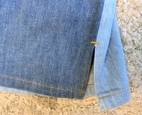 Image 5 of Or Slow Japan indigo dyed patchwork t-shirt, size 2 (fits L/XL)