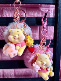 Image 1 of Soft Winnie the Pooh Keychain 
