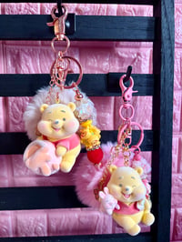 Image 2 of Soft Winnie the Pooh Keychain 