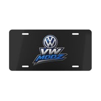 Image 1 of Vanity Plate - VW Modz License Plate Accessory