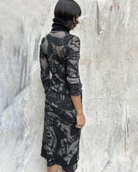 Image 10 of WOOL MESH TOP & SKIRT SET