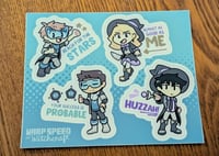 WSaW Motivational 5"x4" Sticker Sheet